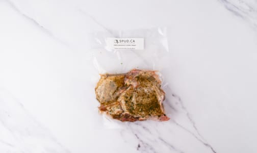 Greek Marinated Chicken Thighs (Frozen)- Code#: MP0561-NV