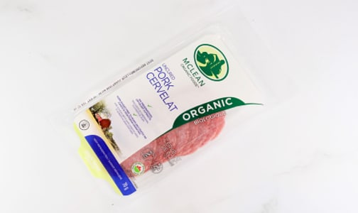 Organic Sliced Cervelat Salami- Code#: MP0829