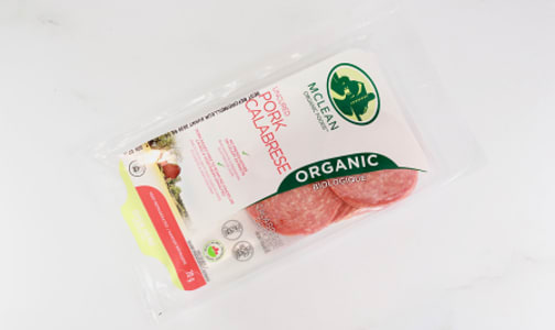 Organic Sliced Calabrese Salami- Code#: MP0838