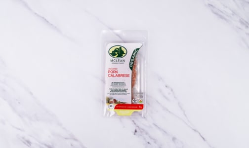 Organic Sliced Calabrese Salami- Code#: MP0838