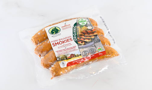Organic Pork Bavarian Smokie- Code#: MP0955