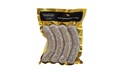 Mediterranean Lamb Sausage (Frozen)- Code#: MP1026