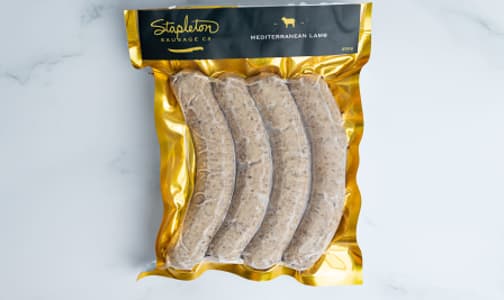 Mediterranean Lamb Sausage (Frozen)- Code#: MP1026