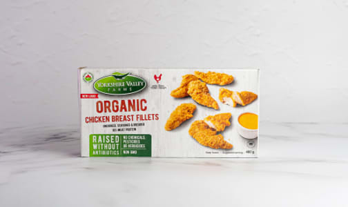 Organic Breaded Chicken Fillets (Frozen)- Code#: MP1079