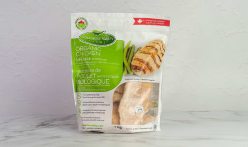 Organic Chicken Breast Boneless Skinless (Frozen)- Code#: MP1085