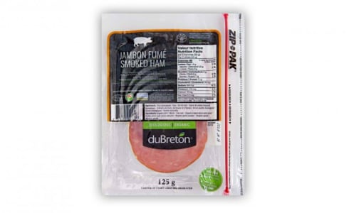 Organic Smoked Ham, Sliced- Code#: MP1189