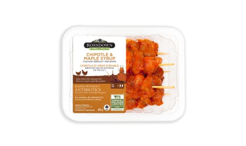 Chipotle & Maple Syrup Chicken Breast Skewers (Frozen)- Code#: MP1312FRZ