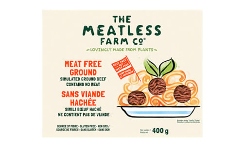 Meatless Farm Ground (Frozen)- Code#: MP1366