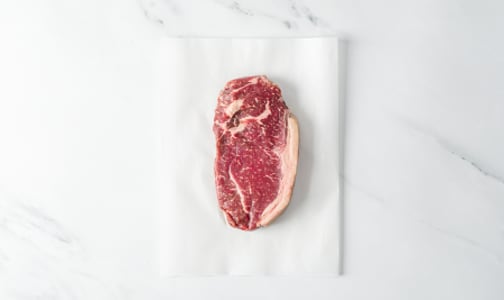 Natural Beef - Striploin, Boneless Steak (Frozen)- Code#: MP1412FRZ