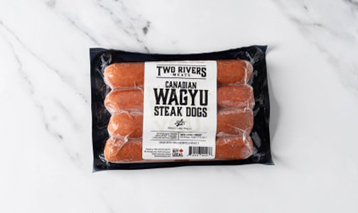 Wagyu Steak Dogs - 6 Inch - CASE (Frozen)- Code#: MP1415-CS