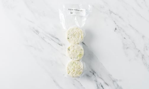 Wild BC Halibut Cakes (3x100g) (Frozen)- Code#: MP1467