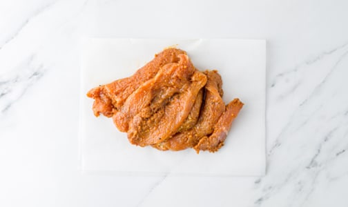 Teriyaki Orange Turkey Breast Cutlets - Fresh- Code#: MP1491