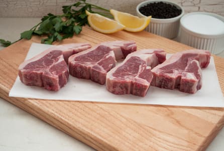 Lamb Short Loin T-bone Chop (Frozen)- Code#: MP149-NV