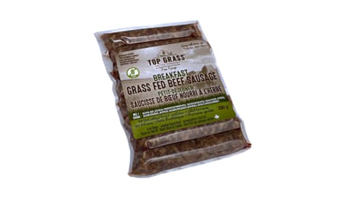 Grass Fed Beef Breakfast Sausages (Frozen)- Code#: MP1507