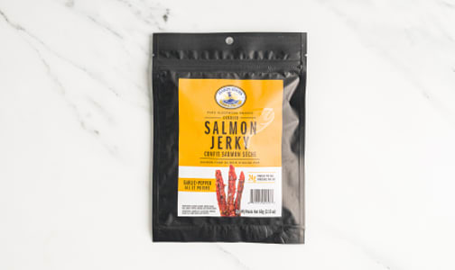 Garlic And Pepper Salmon Jerky- Code#: MP1535