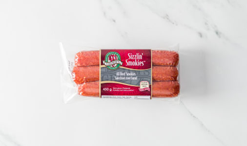 Sizzlin' All Beef Smokies- Code#: MP1538