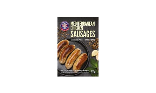 Mediterranean Chicken Sausage (Frozen)- Code#: MP1564