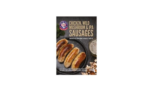 Chicken, Wild Mushroom and IPA Sausage (Frozen)- Code#: MP1568