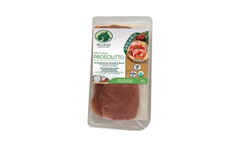 Organic Sliced Proscuitto- Code#: MP1575