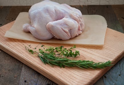 Organic Unmedicated/Free Range Whole Chicken (Frozen)- Code#: MP162-NV