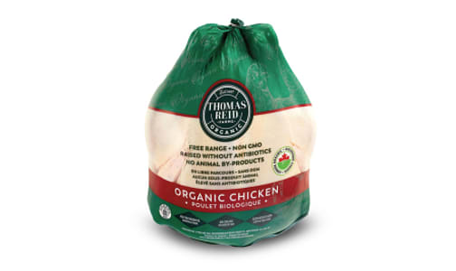 Organic Certified Whole Chicken (Frozen)- Code#: MP1648