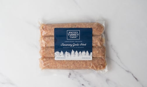 Rosemary Herb and Garlic Sausage (Frozen)- Code#: MP1673