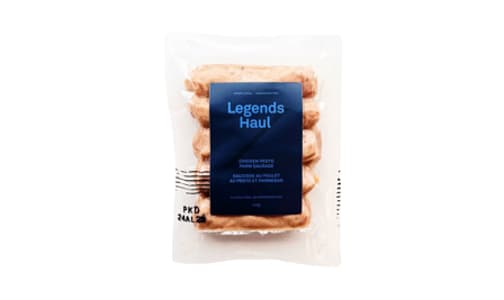 Chicken Pesto Parm Sausage 4pk (Frozen)- Code#: MP1758