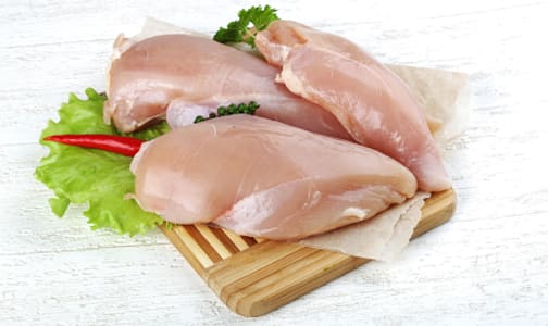 Free Run Chicken Breasts Boneless Skinless (Frozen)- Code#: MP1824FRZ