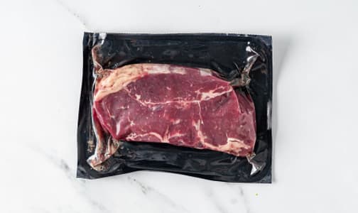 Organic Striploin Steak (Frozen)- Code#: MP1830FRZ