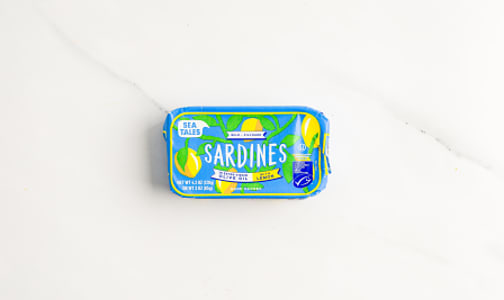Sardines In Extra Virgin Olive Oil With Lemon- Code#: MP1874