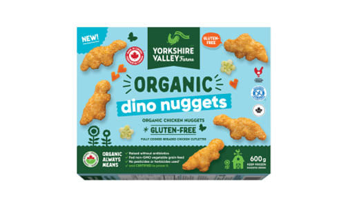 Organic Chicken Dino Nuggets (Frozen)- Code#: MP1937