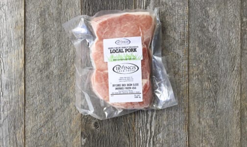 Dry Cured Unsmoked Back Bacon Sliced (Frozen)- Code#: MP3850