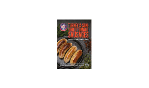 Turkey & Sundried Tomato Sausages (Frozen)- Code#: MP548