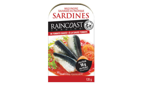 Ocean Wise Wild Pacific Sardines in Tomato Sauce- Code#: MP665