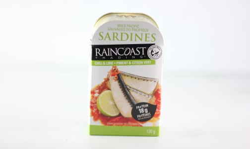 Ocean Wise Wild Pacific Sardines in Chili and Lime- Code#: MP666