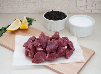 Natural Beef Stew Meat (Frozen)- Code#: MP988