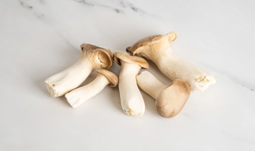 Organic Mushrooms, King Oyster - (Trumpet)- Code#: PR217224NCO