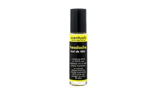 100% Natural Aromatherapy Roll-On - Headache- Code#: PC0011