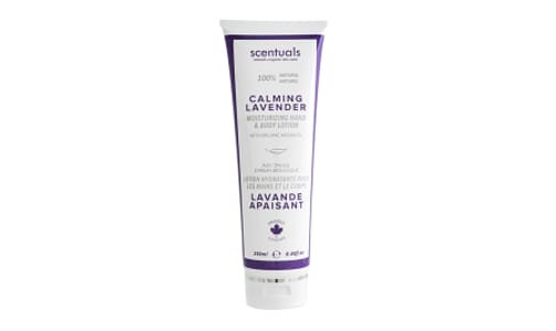 100% Natural Hand & Body Lotion - Calming Lavender- Code#: PC0040