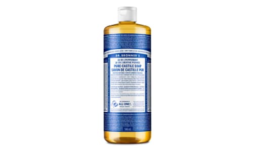 Pure-Castile Liquid Soap - Peppermint- Code#: PC0110