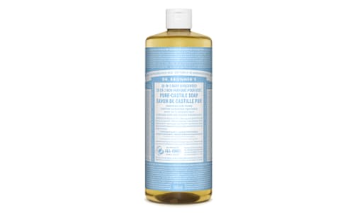 18-in-1 Hemp Pure-Castile Soap - Baby Unscented- Code#: PC0112