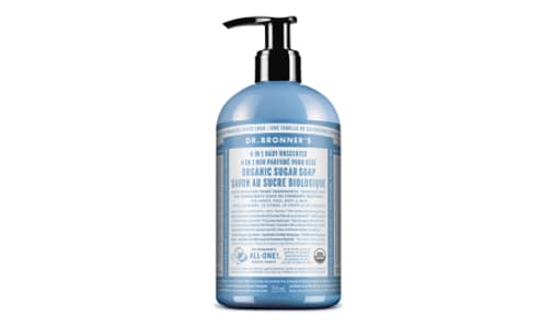 Organic Liquid Hand Soap - Baby Unscented- Code#: PC0123