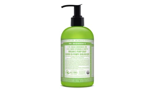 Organic Hand Sugar Soap - Lemongrass Lime- Code#: PC0124
