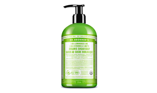 Organic Liquid Hand Soap - Lemongrass Lime- Code#: PC0124