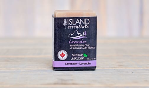 Lavender (w Clay & Shea Butter) Bar Soap- Code#: PC0500