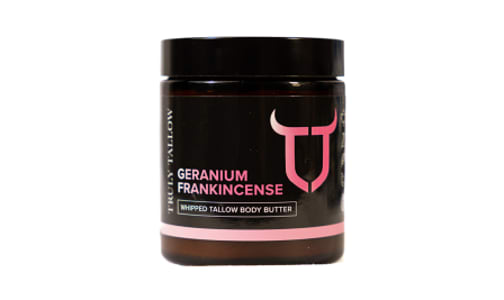 Geranium Frankincense Whipped Tallow Body Butter- Code#: PC0544