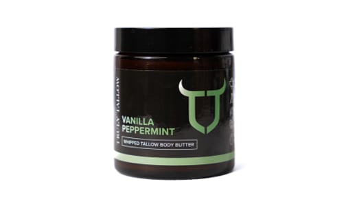 Vanilla Peppermint Whipped Tallow Body Butter- Code#: PC0548
