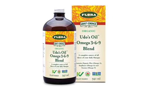 Organic Udos Oil 3-6-9 Blend- Code#: PC0687