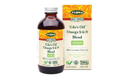 Organic Udos Oil 3-6-9 Blend + DHA- Code#: PC0688