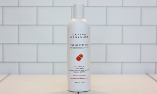 Organic Pink Grapefruit Shampoo + Body Wash- Code#: PC0729